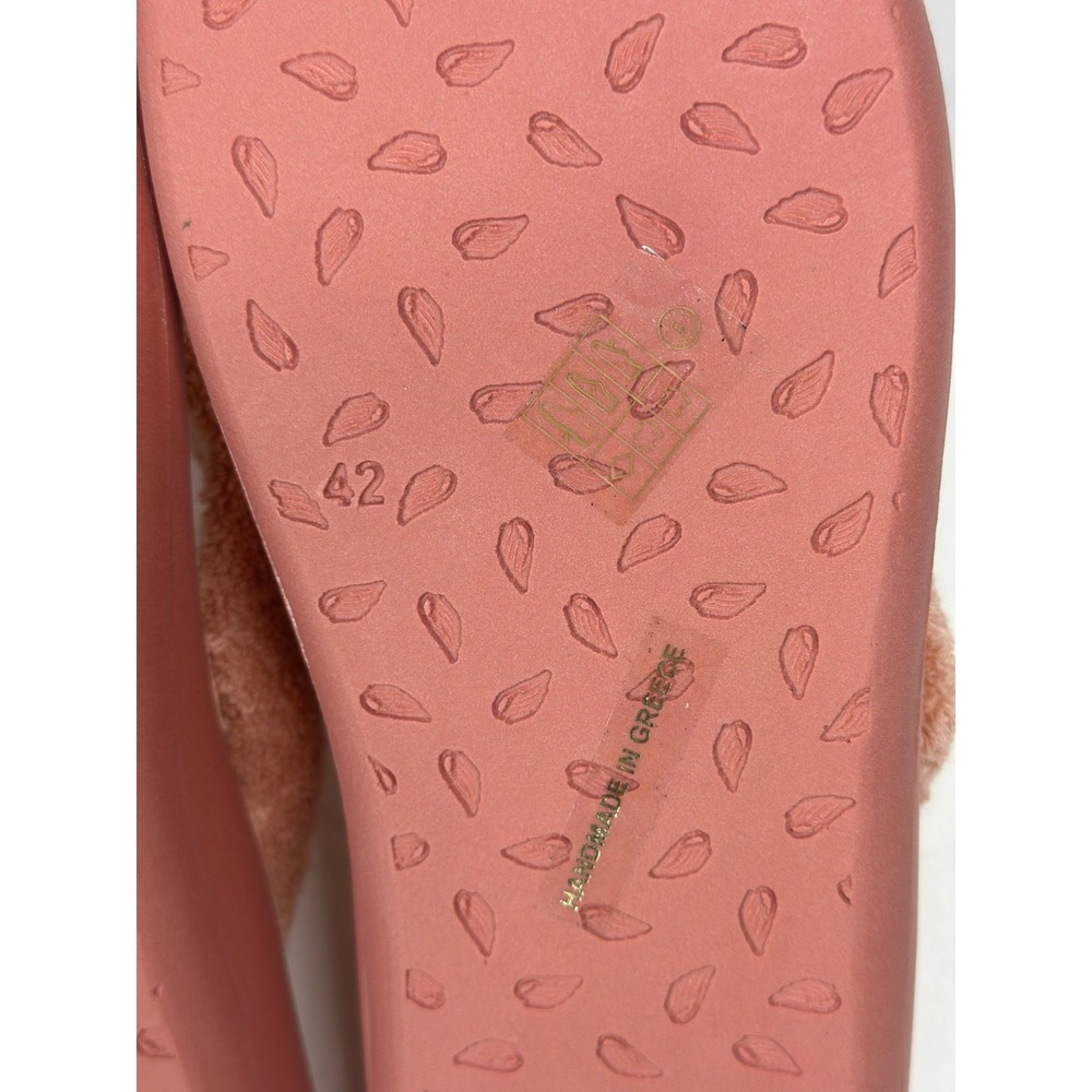 Ancient Greek Sandals Charisma Terry Pink Thong Sandals Womens EU Size 42 US 11 - Picture 6 of 10